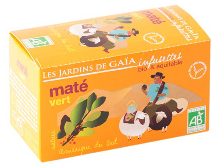 LES JARDINS DE GAIA Mat Vert - Infusettes
