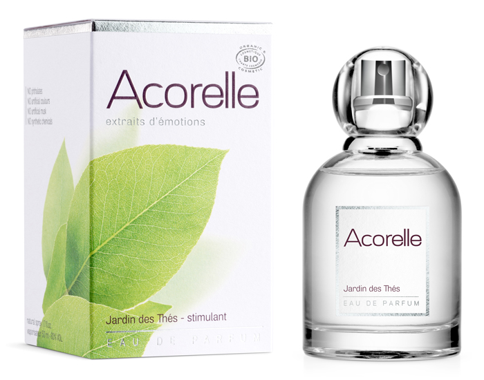 ACORELLE Eau de Parfum Biologique - Jardin des Ths - 50 ml