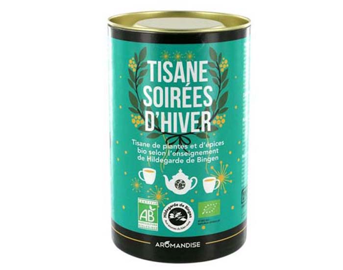 HILDEGARDE DE BINGEN Tisane Soires d'Hiver - Plantes et Epices - Boite de 100 g