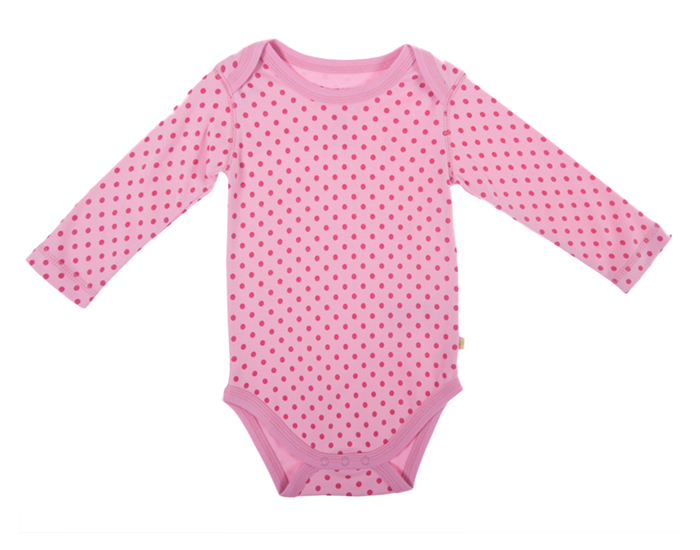 FRUGI Body Manches Longues - Rose