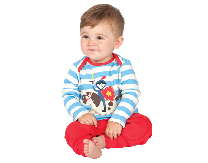 FRUGI Top Bb Manches Longues - Chevalier
