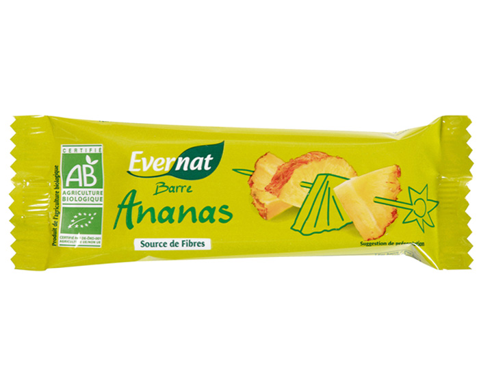 EVERNAT Barre Ananas - 40 g