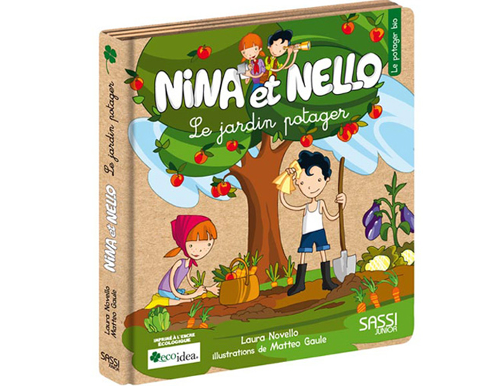 SASSI Livre Nina et Nello - Le jardin potager