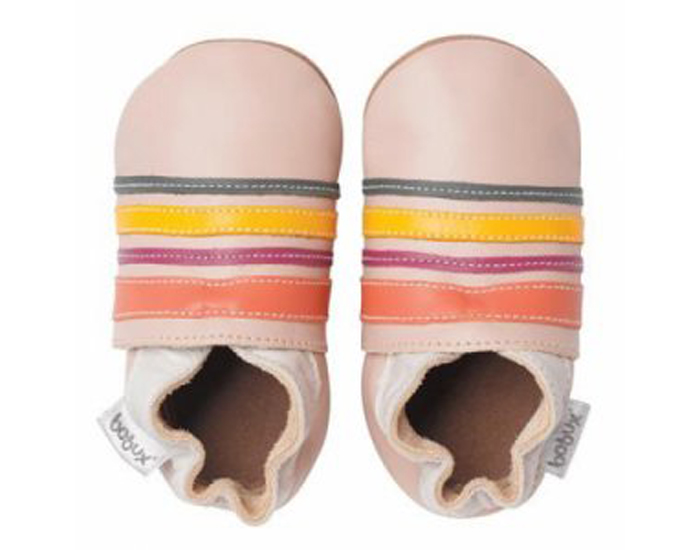 BOBUX Chaussons en Cuir - Ray Multicolore