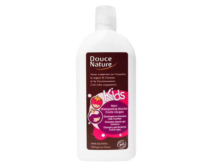 DOUCE NATURE KIDS Mon Shampooing Douche Fruits Rouges - 300 ml