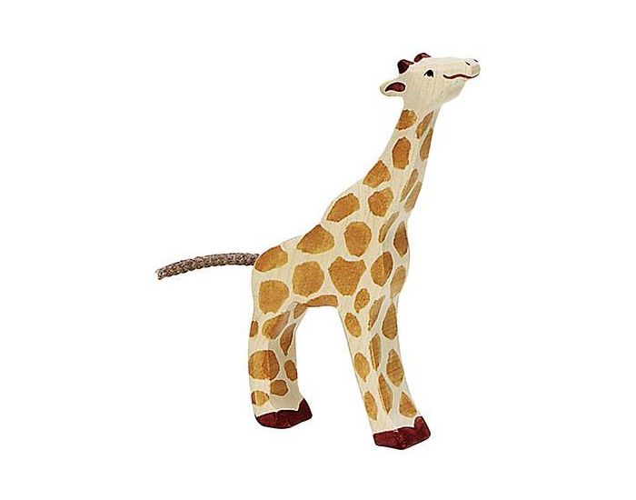 HOLZTIGER Petite Girafe Mangeant - Ds 3 ans