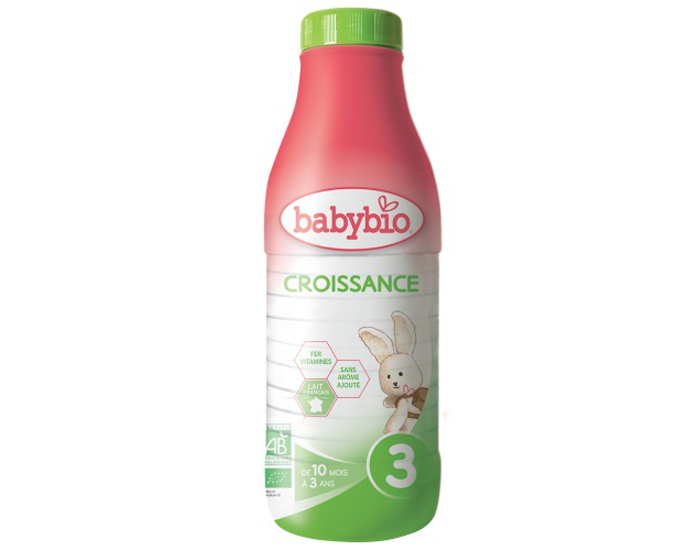BABYBIO Croissance Liquide - Ds 10 Mois - 1 L