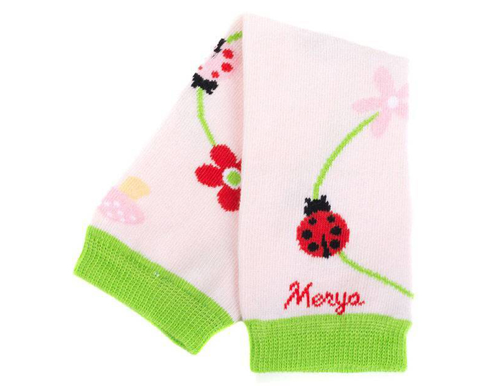 MERYA Jambires Bb Made in France - Rose Coccinelles