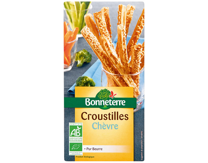 BONNETERRE Croustilles au Chvre - 100 g