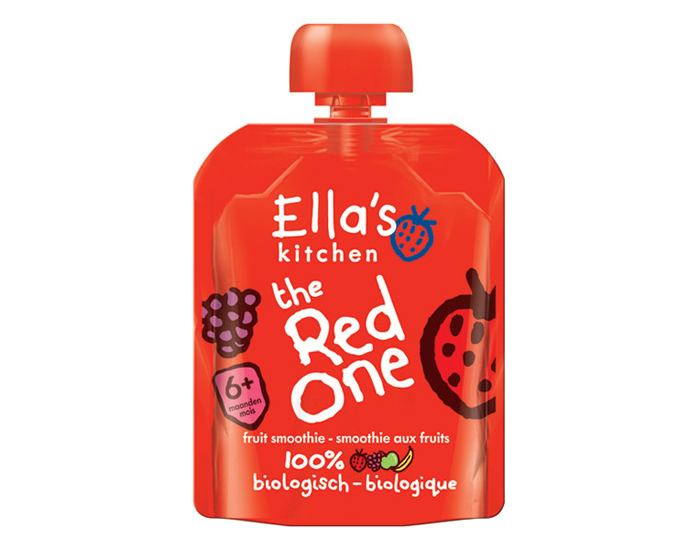 ELLA'S KITCHEN Smoothie The Red One - Ds 6 mois - 90 g