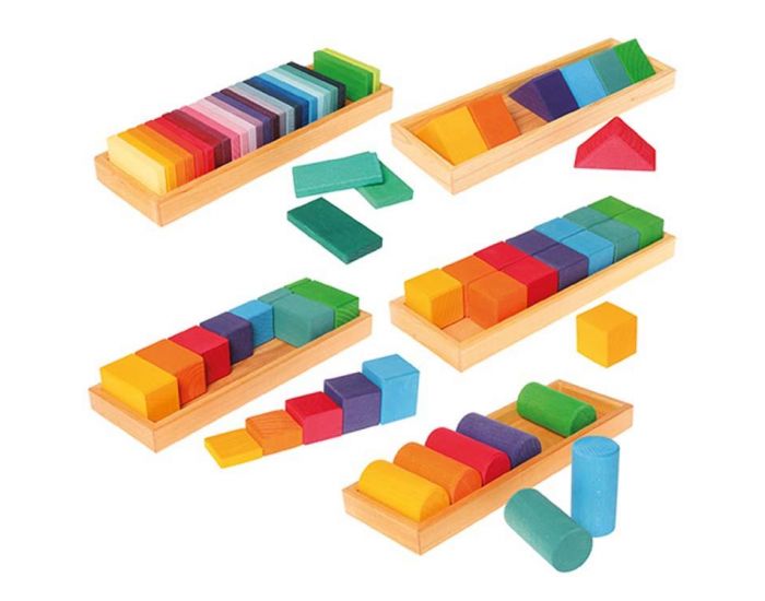 GRIMM'S Set de construction - couleurs et formes - Ds 3 ans