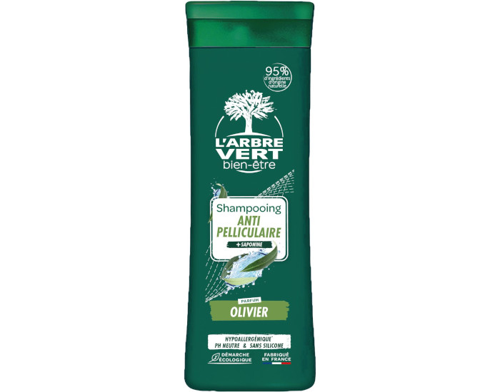 L'ARBRE VERT BIEN-TRE Shampooing Homme Antipelliculaire - 250ml 