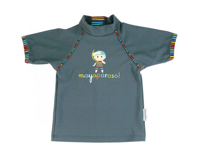 MAYOPARASOL Samba Teeshirt top manches courtes anti UV Gris