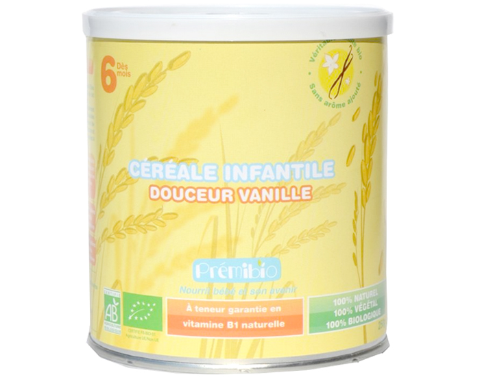 PREMIBIO Ma Premire Crale Douceur Vanille - Ds 6 mois - 250 g