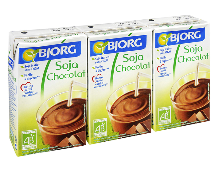 BJORG Mini Soja Chocolat - 3 x 25 cl