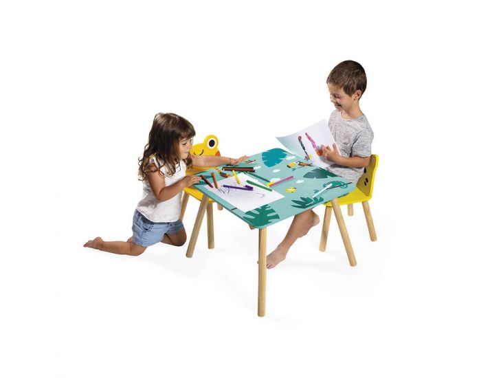 JANOD Table et chaises enfant Tropik - Ds 3 ans (2)