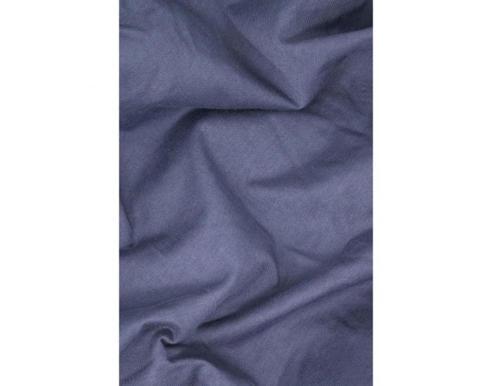 KADOLIS Drap housse COTON BIO 72x33cm Bleu Marine (4)
