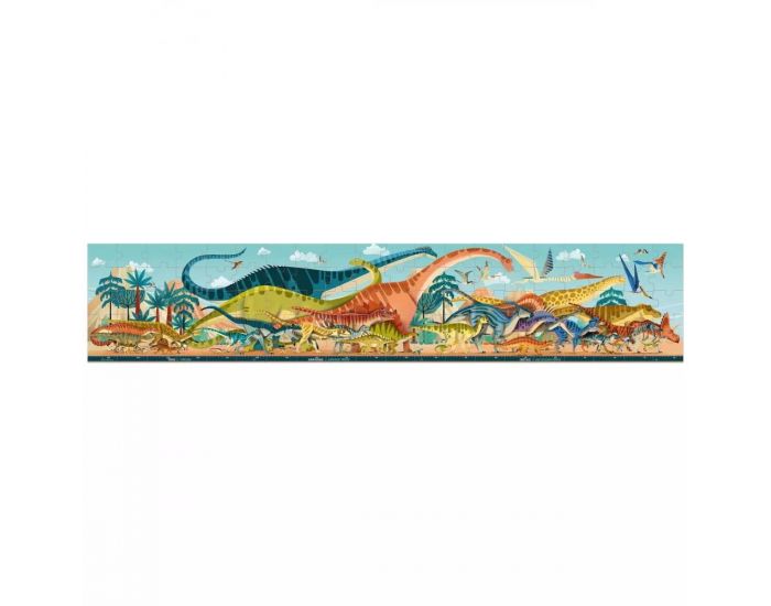 JANOD Puzzle Panoramique - Dino - Ds 6 ans (1)