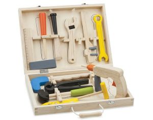NEW CLASSIC TOYS Boite  outils - 12 lments - Ds 3 ans