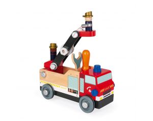 JANOD Camion de Pompiers Brico'Kids - Ds 3 ans