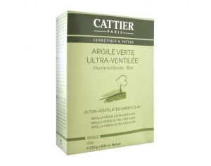 CATTIER Argile Verte Ultra-Ventile - 250 g