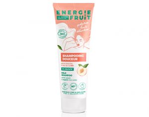 ENERGIE FRUIT Shampooing Douceur Cheveux Fins et Dlicats - Pche Blanche et Eau de Riz Bio - 250 ml