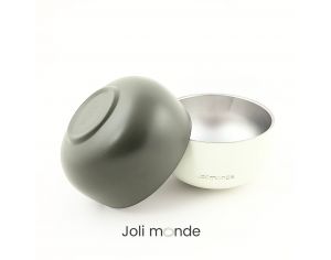 JOLI MONDE Bol Inox Color Double Paroi - 400 ml - Diamtre 13 cm