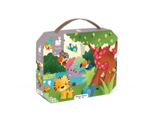JANOD Puzzle Animaux Sauvages - 36 Pices - Ds 4 ans