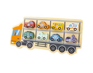 ULYSSE Puzzle - Camion Porte-Voitures 8 Pices - Ds 12 mois
