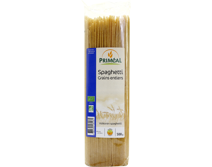 PRIMEAL Spaghetti - Ptes Compltes - 500g