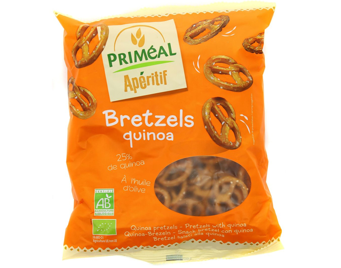 PRIMEAL Bretzels au Quinoa - 200 g
