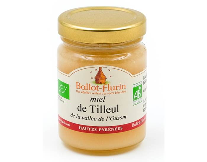 BALLOT-FLURIN Miel de Tilleul - Pot de 125g
