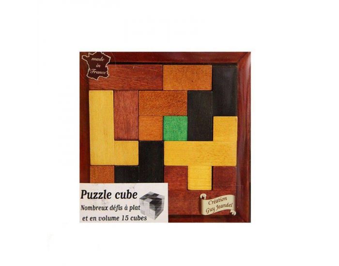 GUY JEANDEL Puzzle cube - Ds 10 ans