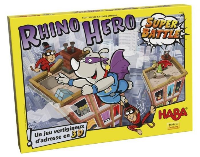 HABA Rhino hero : Super Battle - Ds 5 ans