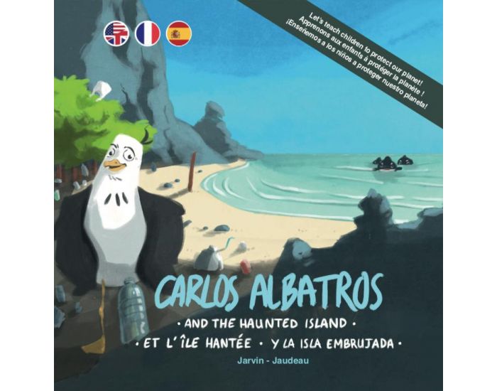JARVIN CREW Livre Carlos l'Albatros et l'le hante