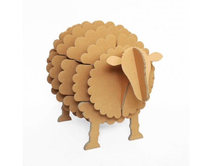 PRAIRYMOOD Commode Mouton en Carton Recycl Grand Modle - Molly Kraft
