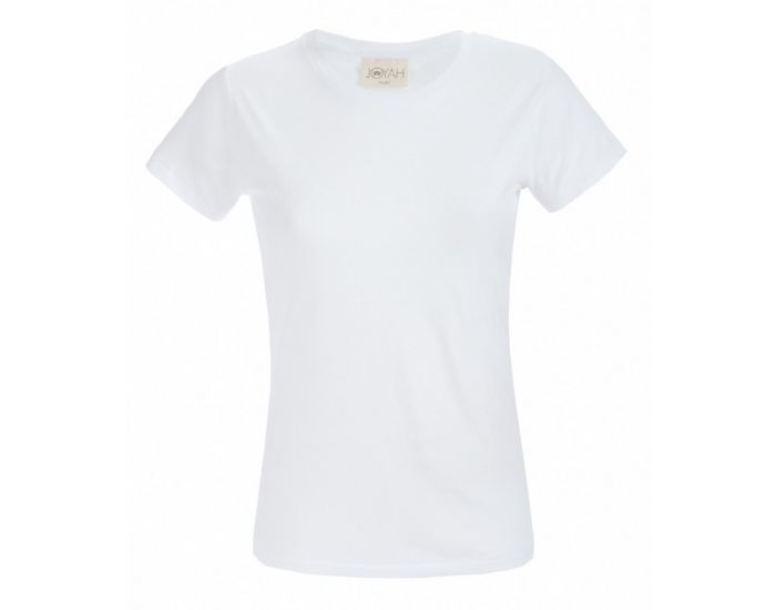 JOYAH T-shirt Femme en Bambou - Blanc
