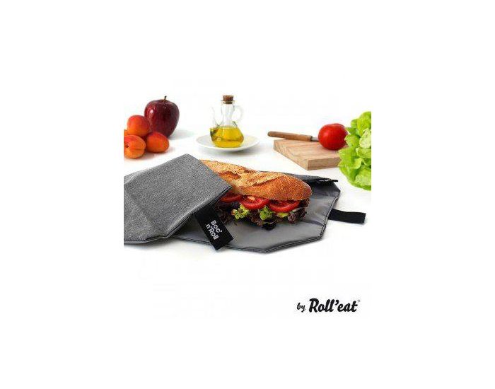 ROLL EAT Emballage Rutilisable et Lavable Roc'N Roll