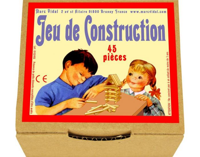 MARC VIDAL Le Petit Constructeur - Ds 3 ans