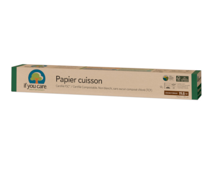 IF YOU CARE Papier Cuisson FSC non-Blanchi