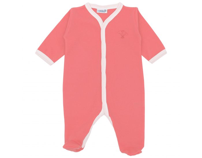  Pyjama Lger t - 100% Coton Bio - Corail (13)