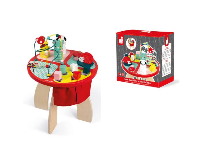 JANOD Table d'Activits Baby Forest - Ds 1 an (1)