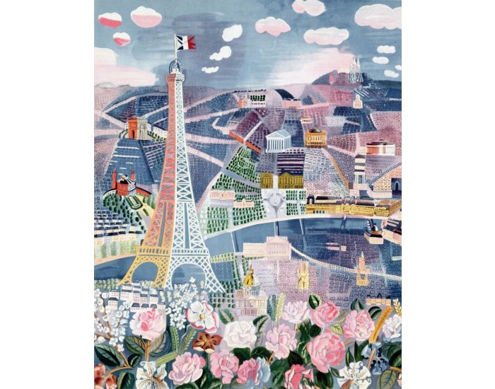 MICHELE WILSON Puzzle Paris au Printemps de Dufy - 24 Pices - Ds 4 ans  (1)