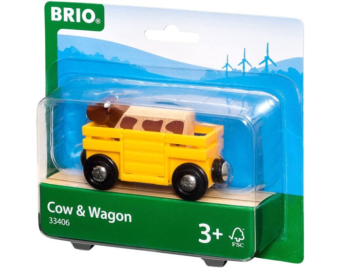 BRIO Wagon Transport de Btail - Ds 3 ans (1)