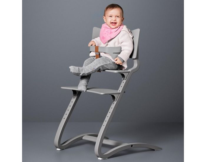 LEANDER Chaise haute volutive avec arceau de scurit - gris (3)