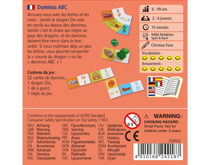 HABA Dominos ABC - Ds 6 ans (1)