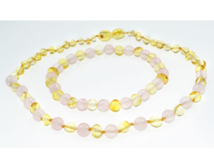 IRREVERSIBLE Box bijoux d'ambre lemon & quartz rose - Pour Maman & bb (1)