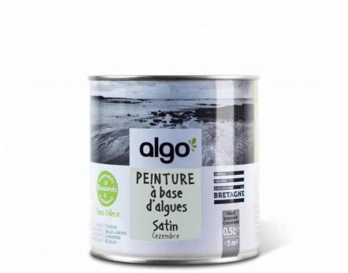 ALGO PAINT Peinture saine et cologique Algo - Gris - Czembre (1)