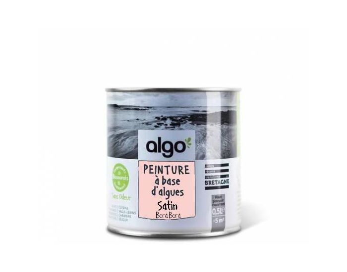 ALGO PAINT Peinture Saine et Ecologique Algo - Rose - Bora Bora (1)