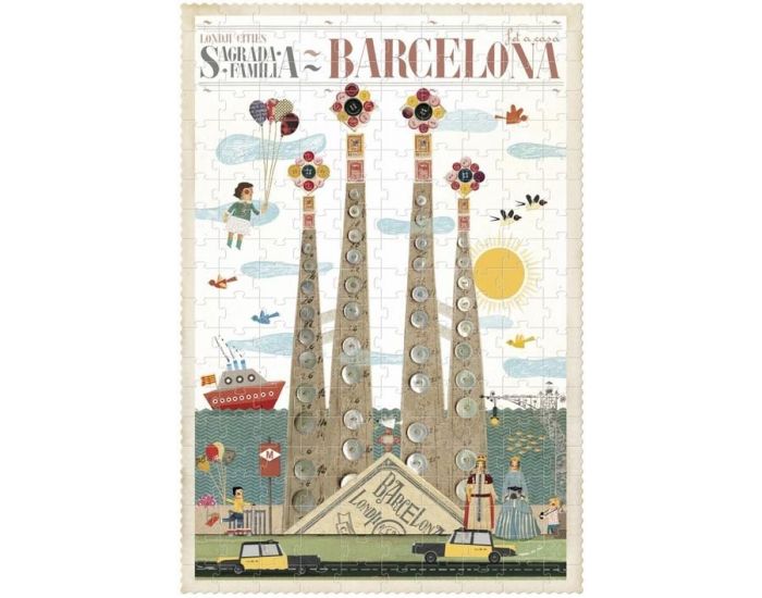LONDJI Puzzle Sagrada Familia 200 pices - Ds 3 ans (1)